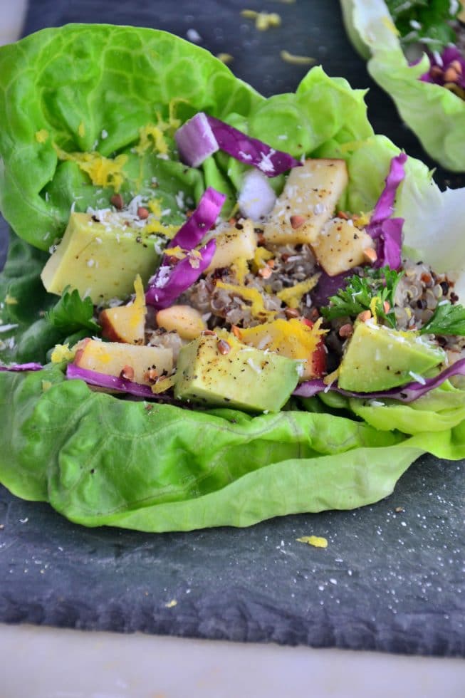 Vegan lettuce wraps